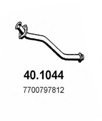 ASSO 401044 Труба вихлопного газу