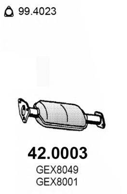 ASSO 420003 Каталізатор