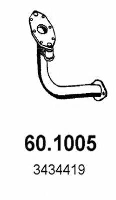 ASSO 601005 Труба вихлопного газу