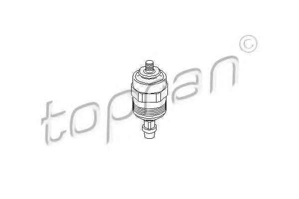 TOPRAN 107538 Стопорний механізм, система упорскування