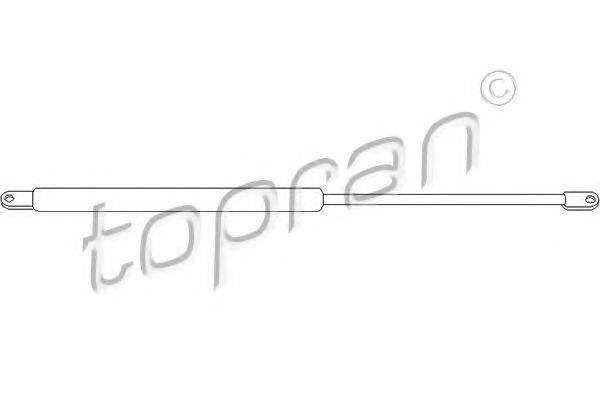 TOPRAN 102656 Газова пружина, кришка багажника