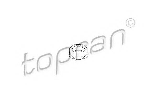 TOPRAN 102669 Затискач, молдинг / захисна накладка