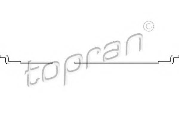 TOPRAN 102922 Трос, регулювання спинки сидіння