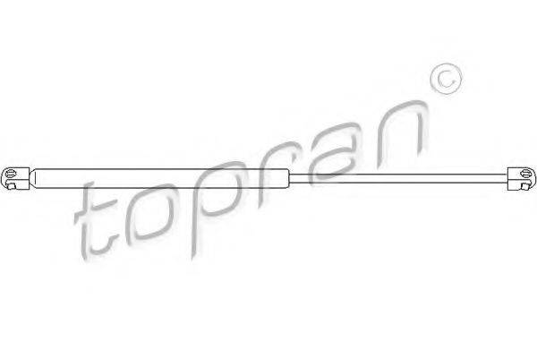 TOPRAN 200018 Газова пружина, кришка багажника