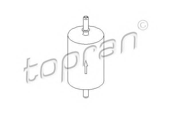 TOPRAN 207024 Паливний фільтр
