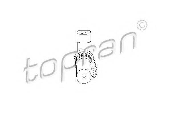 TOPRAN 207066 Датчик частоти обертання, керування двигуном