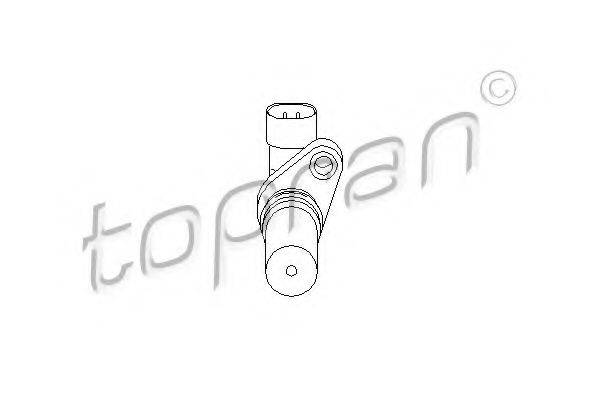 TOPRAN 207067 Датчик частоти обертання, керування двигуном
