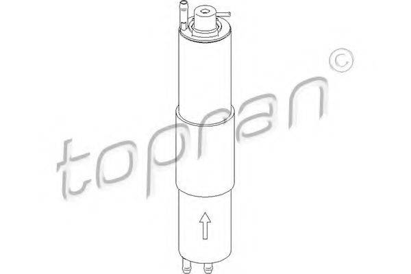 TOPRAN 500740 Паливний фільтр