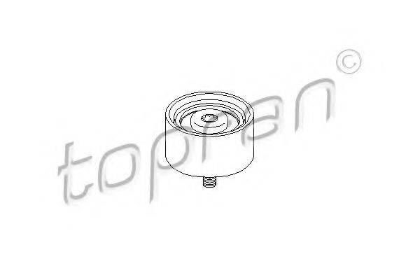 TOPRAN 501681 Паразитний / провідний ролик, полікліновий ремінь