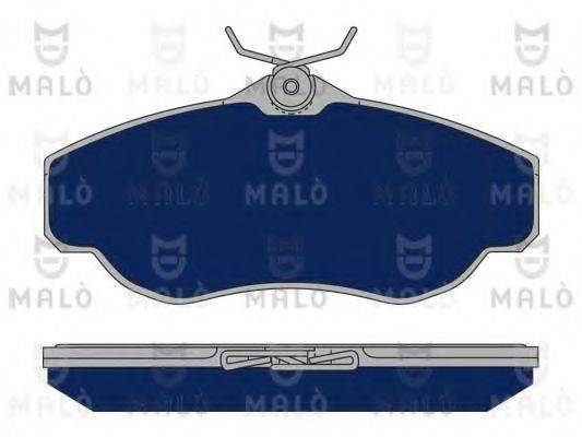 MALO 1050373 Комплект гальмівних колодок, дискове гальмо