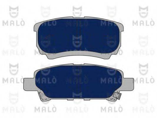 MALO 1050564 Комплект гальмівних колодок, дискове гальмо