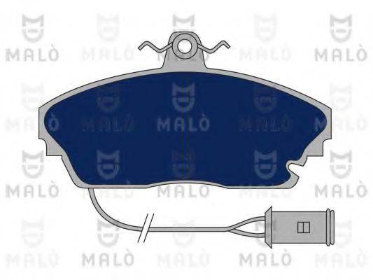 MALO 1050680 Комплект гальмівних колодок, дискове гальмо