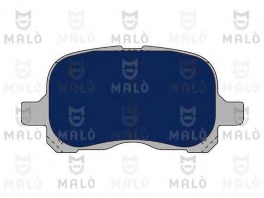 MALO 1050736 Комплект гальмівних колодок, дискове гальмо