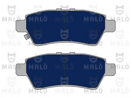 MALO 1050903 Комплект гальмівних колодок, дискове гальмо