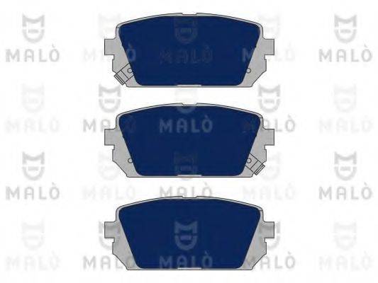 MALO 1050959 Комплект гальмівних колодок, дискове гальмо