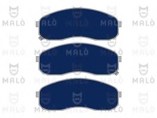 MALO 1050974 Комплект гальмівних колодок, дискове гальмо