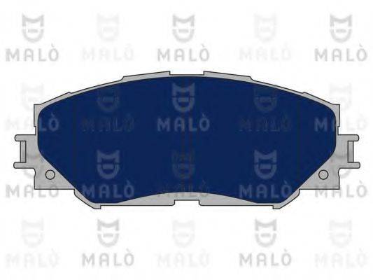 MALO 1051023 Комплект гальмівних колодок, дискове гальмо