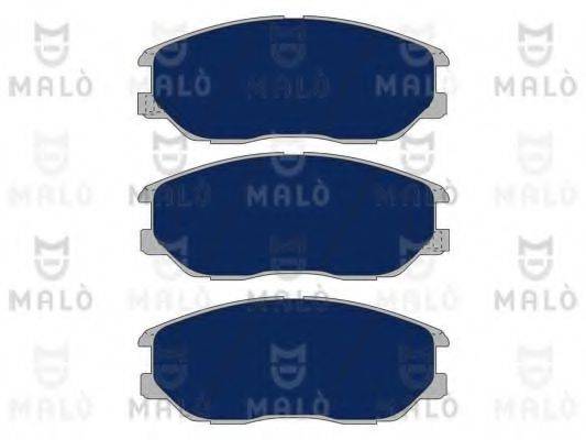 MALO 1051045 Комплект гальмівних колодок, дискове гальмо