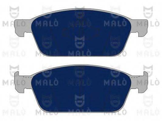 MALO 1051121 Комплект гальмівних колодок, дискове гальмо