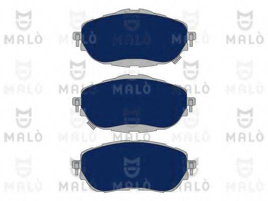 MALO 1051159 Комплект гальмівних колодок, дискове гальмо