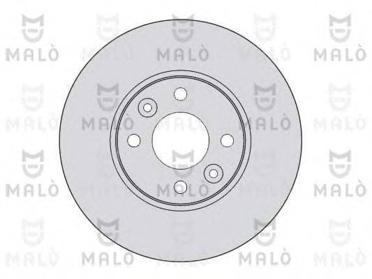 MALO 1110076 гальмівний диск