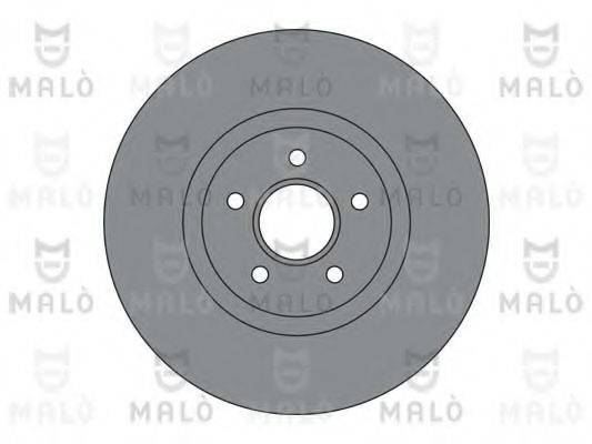 MALO 1110457 гальмівний диск