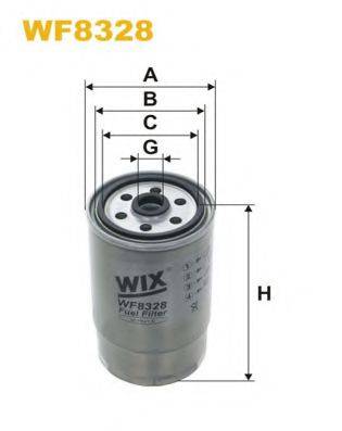 WIX FILTERS WF8328 Паливний фільтр