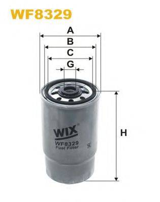 WIX FILTERS WF8329 Паливний фільтр