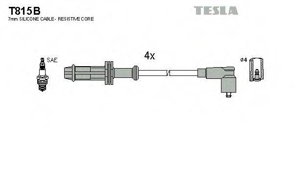 TESLA T815B Комплект дротів запалювання
