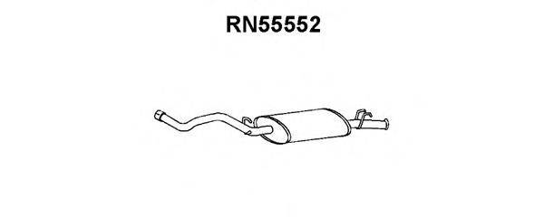 VENEPORTE RN55552 Глушник вихлопних газів кінцевий