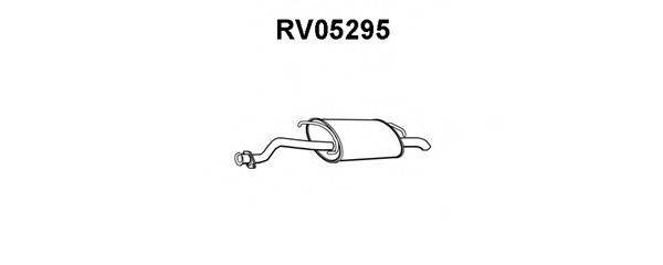 VENEPORTE RV05295 Глушник вихлопних газів кінцевий