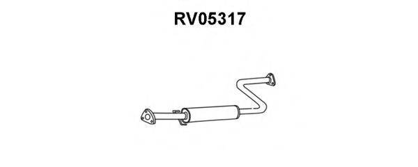 VENEPORTE RV05317 Передглушувач вихлопних газів