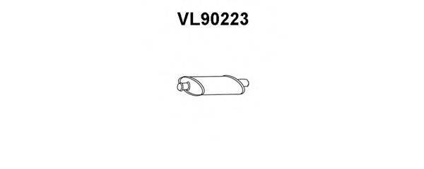 VENEPORTE VL90223 Передглушувач вихлопних газів