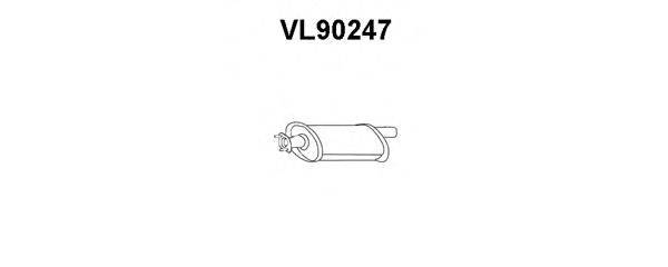 VENEPORTE VL90247 Передглушувач вихлопних газів