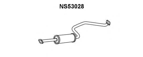 VENEPORTE NS53028 Передглушувач вихлопних газів