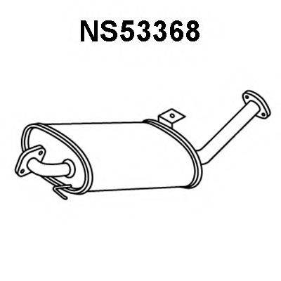 VENEPORTE NS53368 Передглушувач вихлопних газів