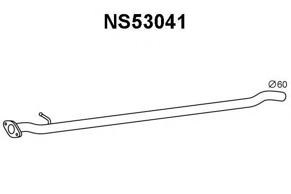 VENEPORTE NS53041 Труба вихлопного газу