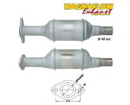 MAGNAFLOW 89210 Каталізатор