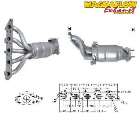 MAGNAFLOW 79205 Каталізатор