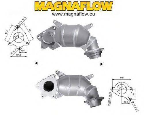 MAGNAFLOW 63005D Каталізатор