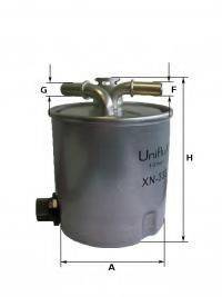 UNIFLUX FILTERS XN333 Паливний фільтр