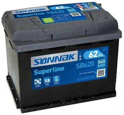 SONNAK SB620 Стартерна акумуляторна батарея; Стартерна акумуляторна батарея