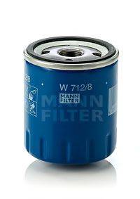 MANN-FILTER W7128 Масляний фільтр