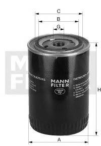 MANN-FILTER W752 Масляний фільтр