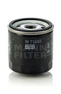 MANN-FILTER W71283 Масляний фільтр