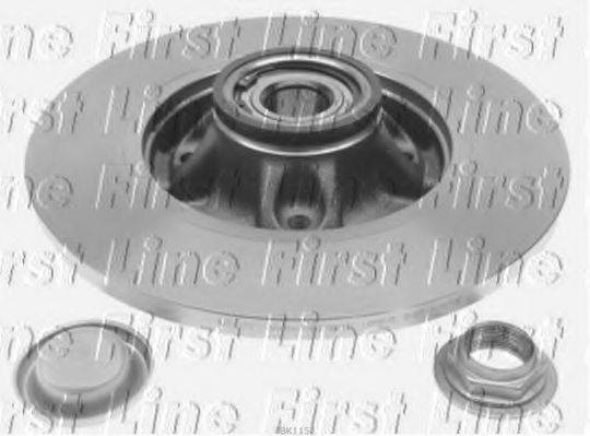 FIRST LINE FBK1152 Комплект підшипника маточини колеса