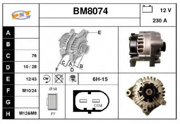 SNRA BM8074 Генератор