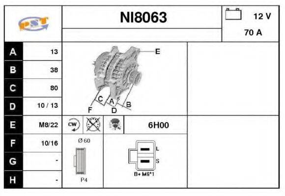 SNRA NI8063 Генератор
