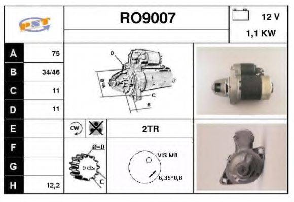 SNRA RO9007 Стартер