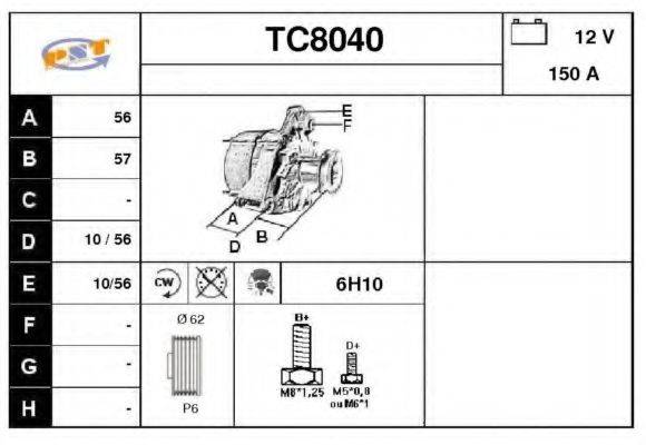SNRA TC8040 Генератор